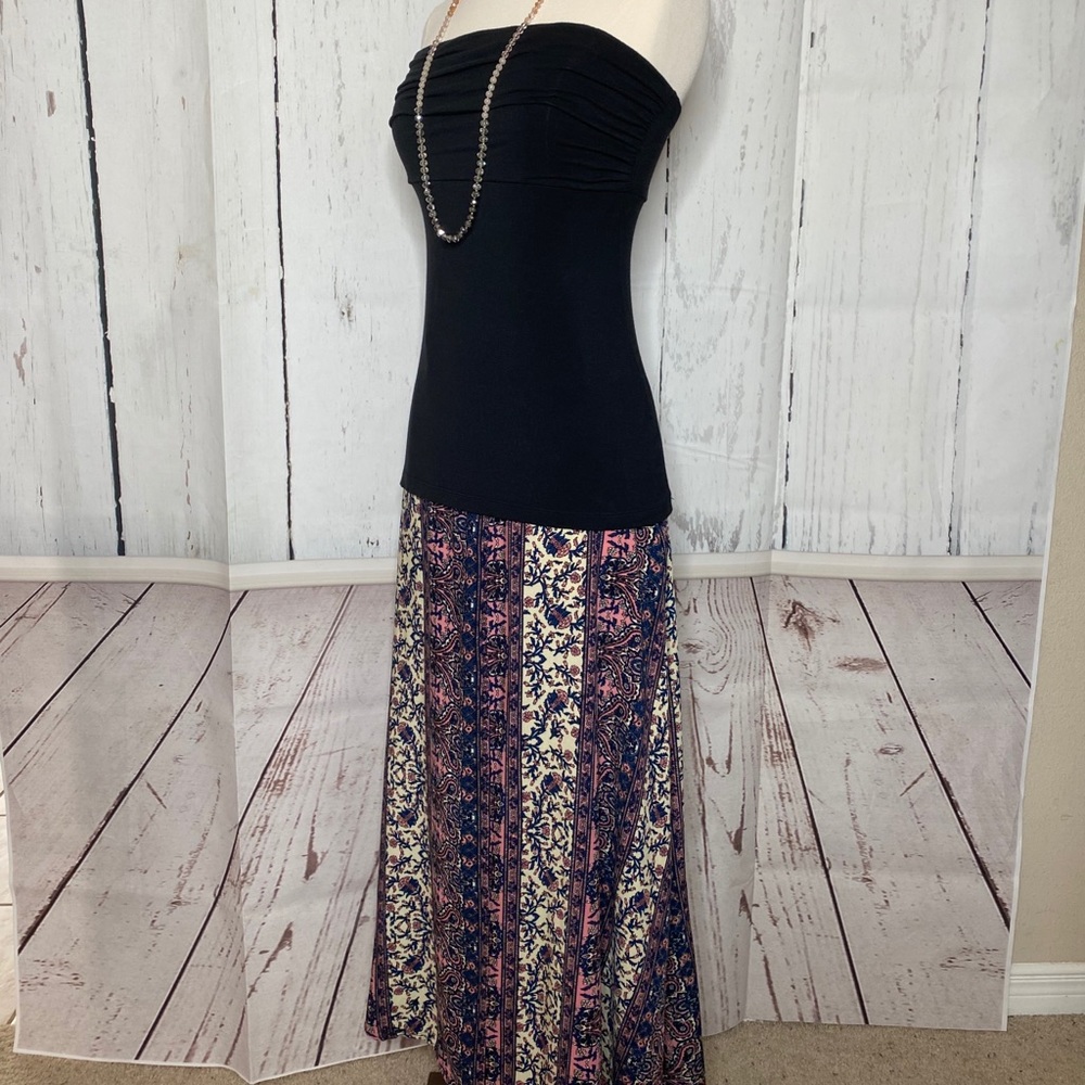 Floral Maxi Skirt - Picture 1 of 16
